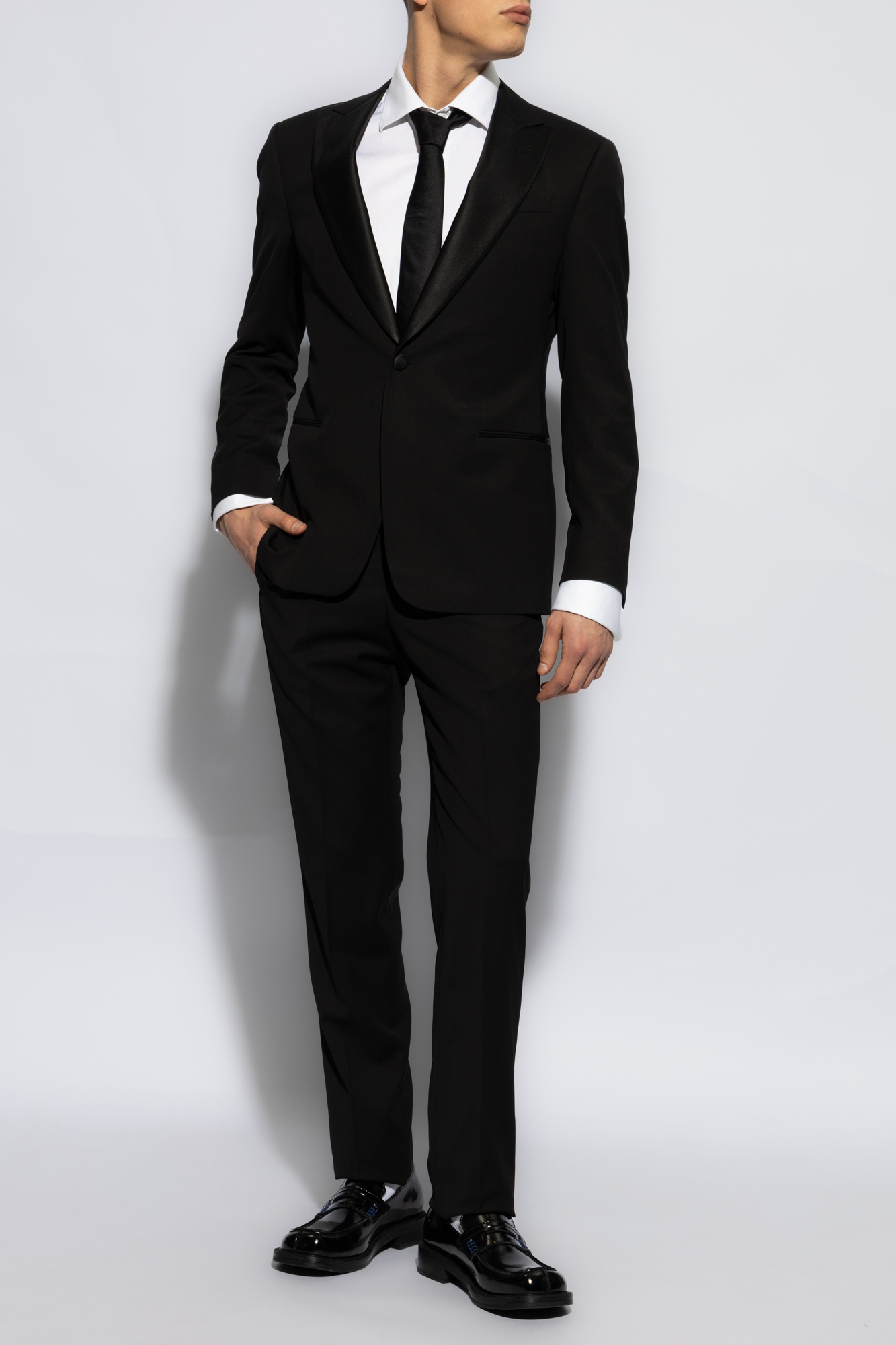 Black Wool suit Giorgio Armani - Vitkac Canada